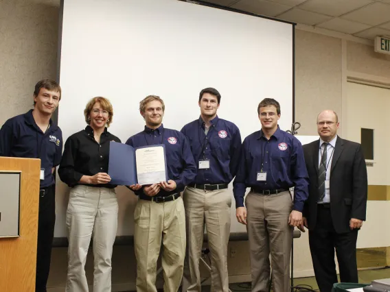 Congrats on 2nd place in AIAA Student Team Papers Competition