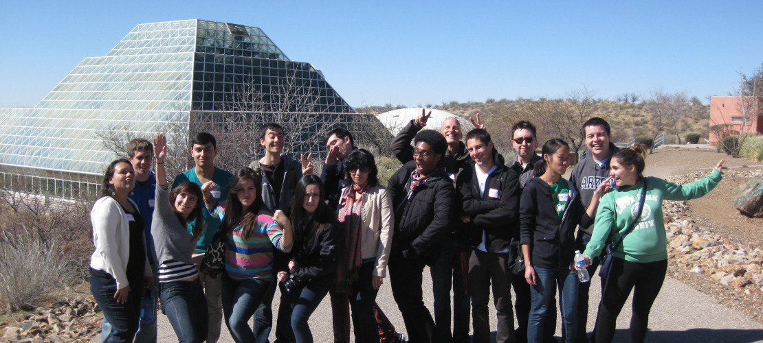 2012 Space Grant Interns at Biosphere2