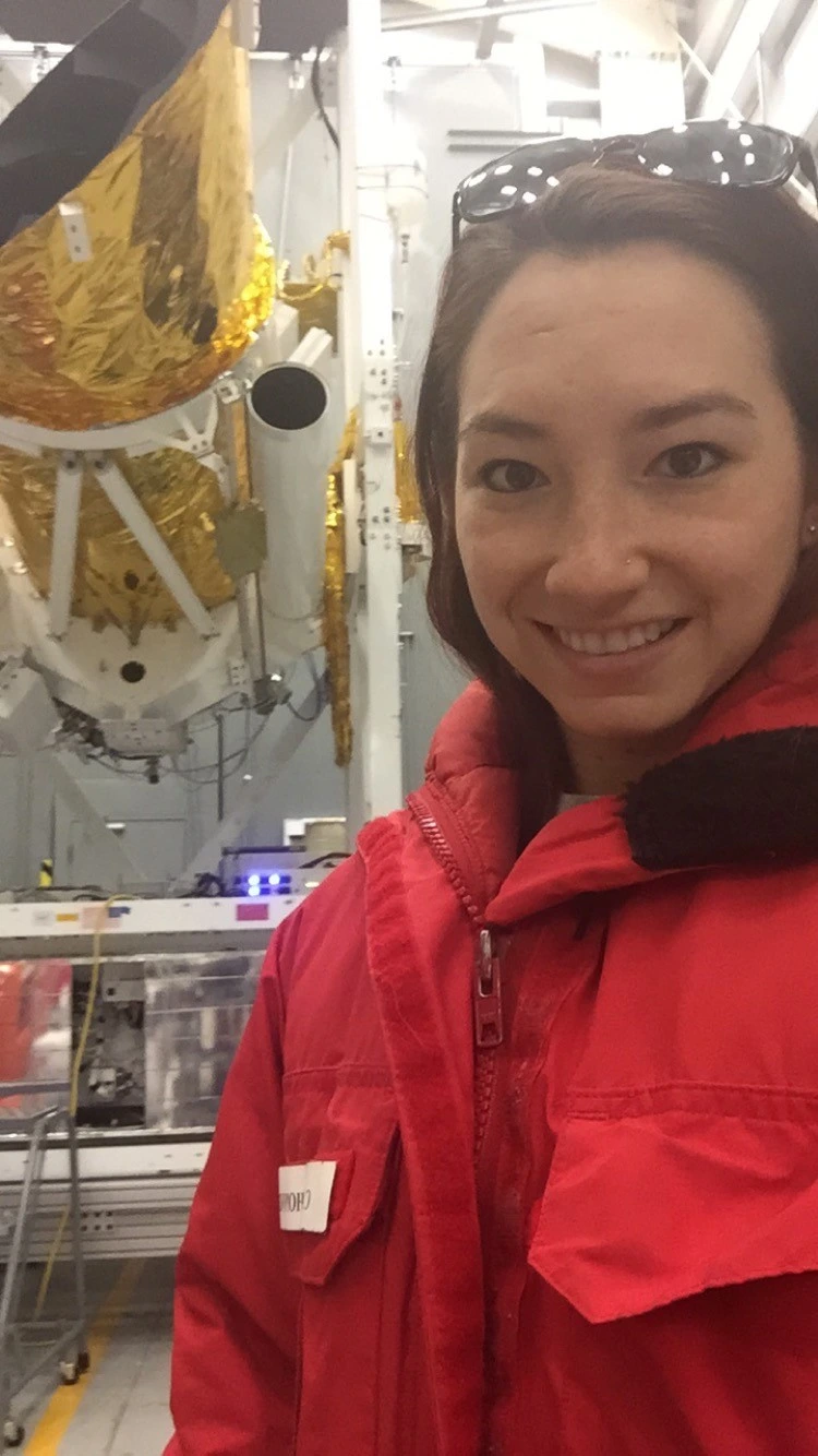 Casey Honniball, 2014 UA Space Grant Intern, Travels to the Bottom of the World